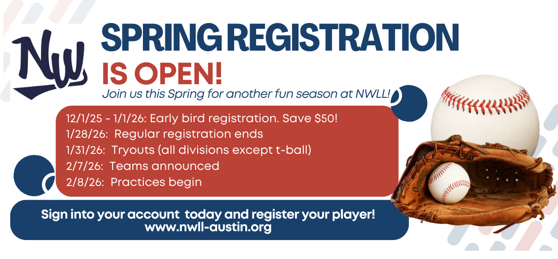 Spring registration is open!