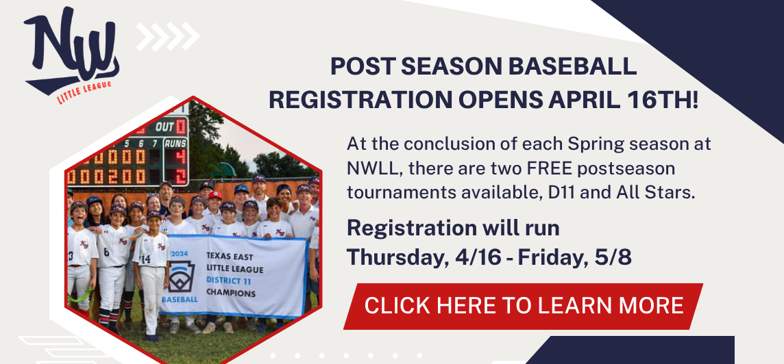 D11 & All-Stars registration opens 4/16